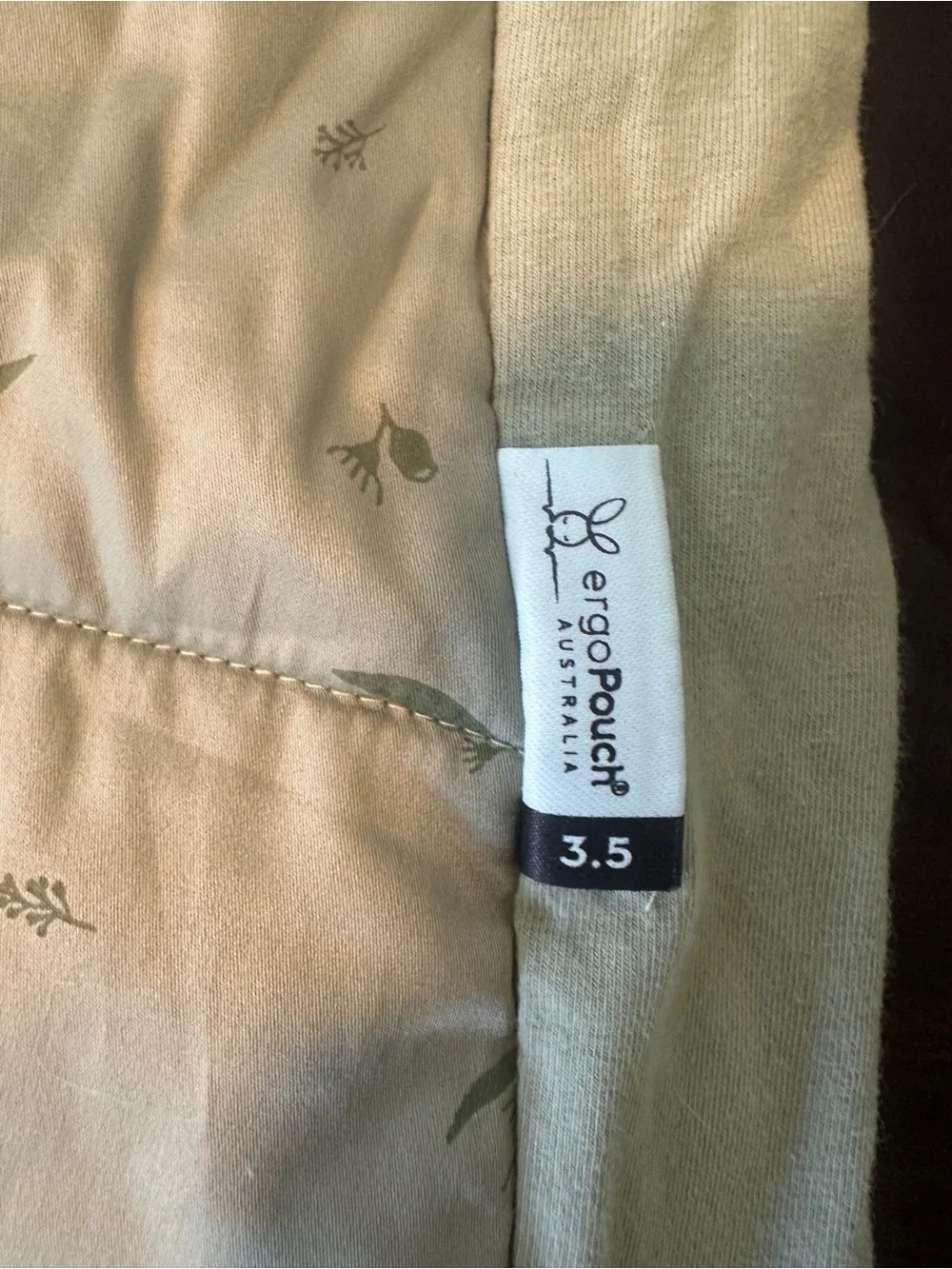 ergoPouch Sleep Suit Sack 3.5 TOG Willow 2-4Y